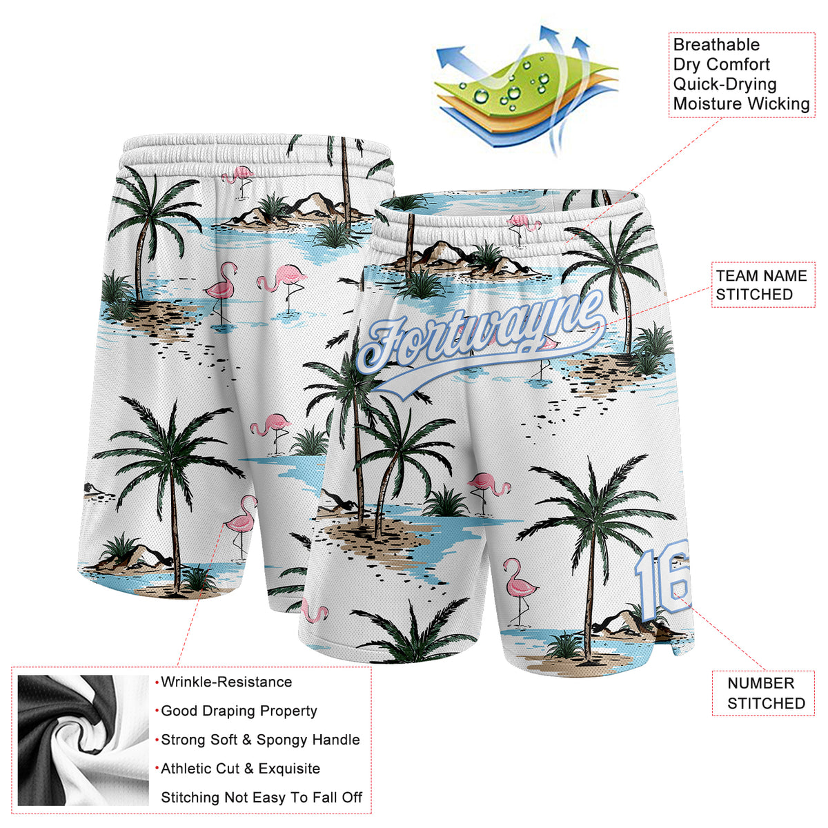 Cheap Custom White Royal 3D Pattern Design Beach Hawaii Palm Trees And  Flowers Authentic Baseball Jersey Free Shipping – CustomJerseysPro