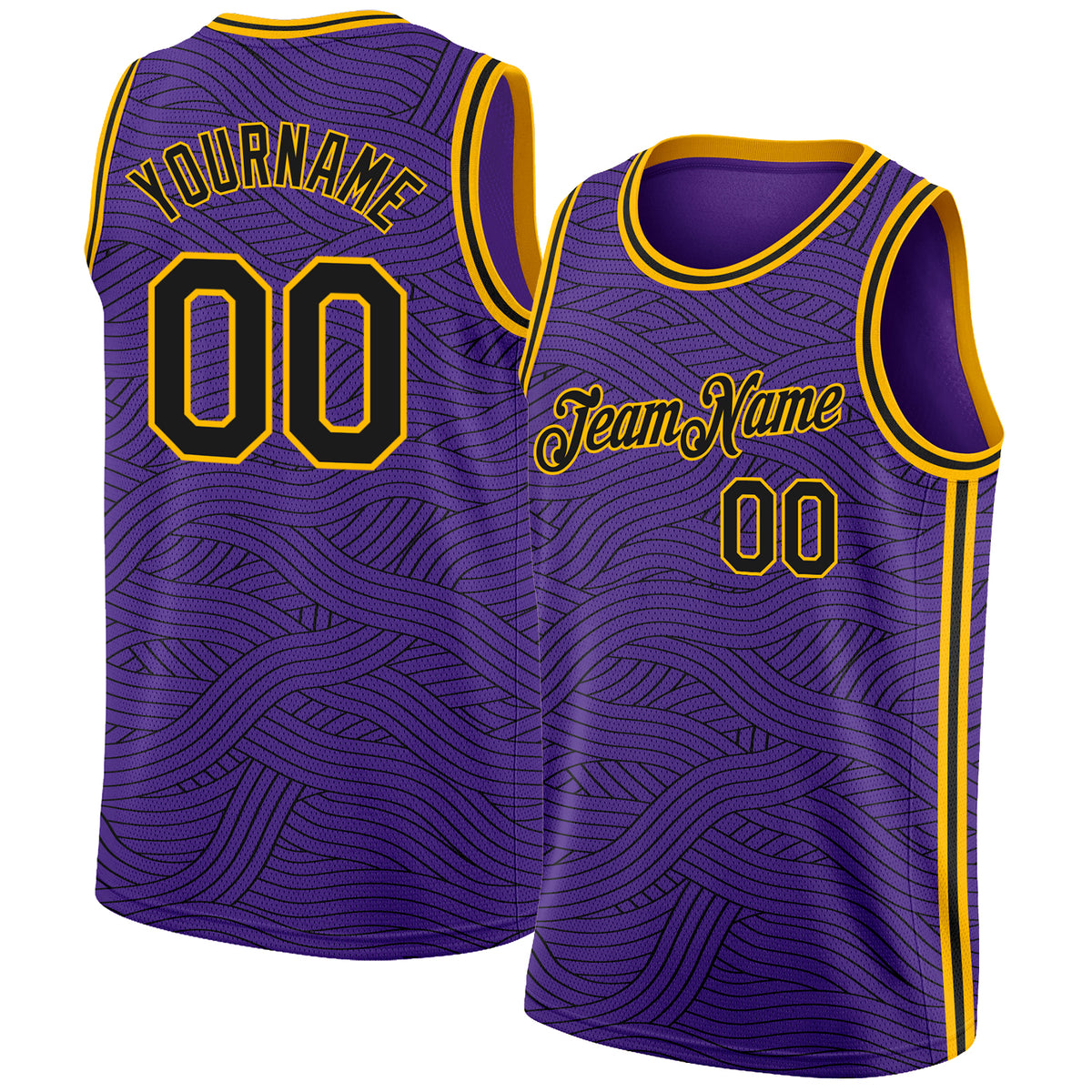 Custom Purple Basketball Jersey  Sport outfits, Black hot pink, Breathable  fabric