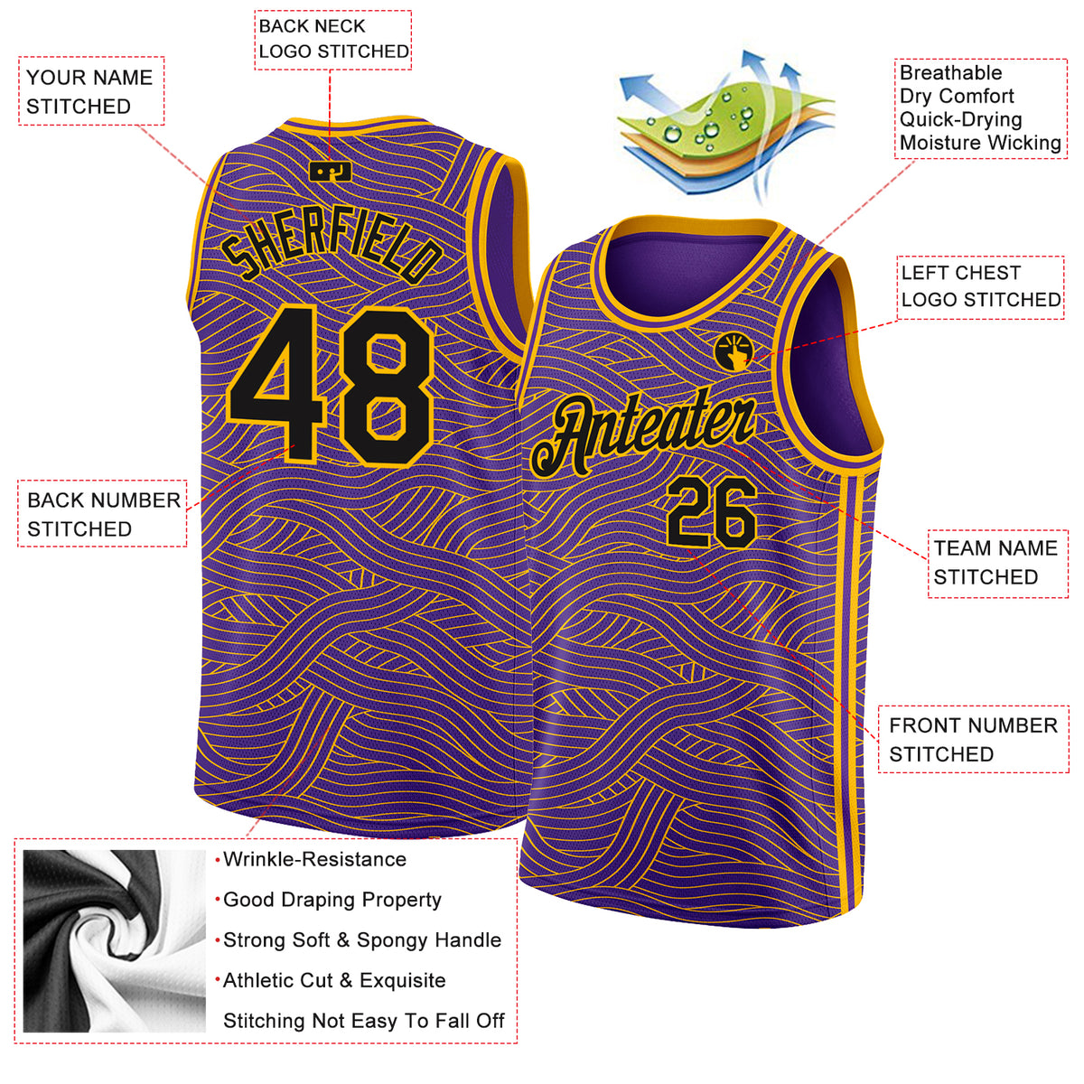 purple black lakers jersey