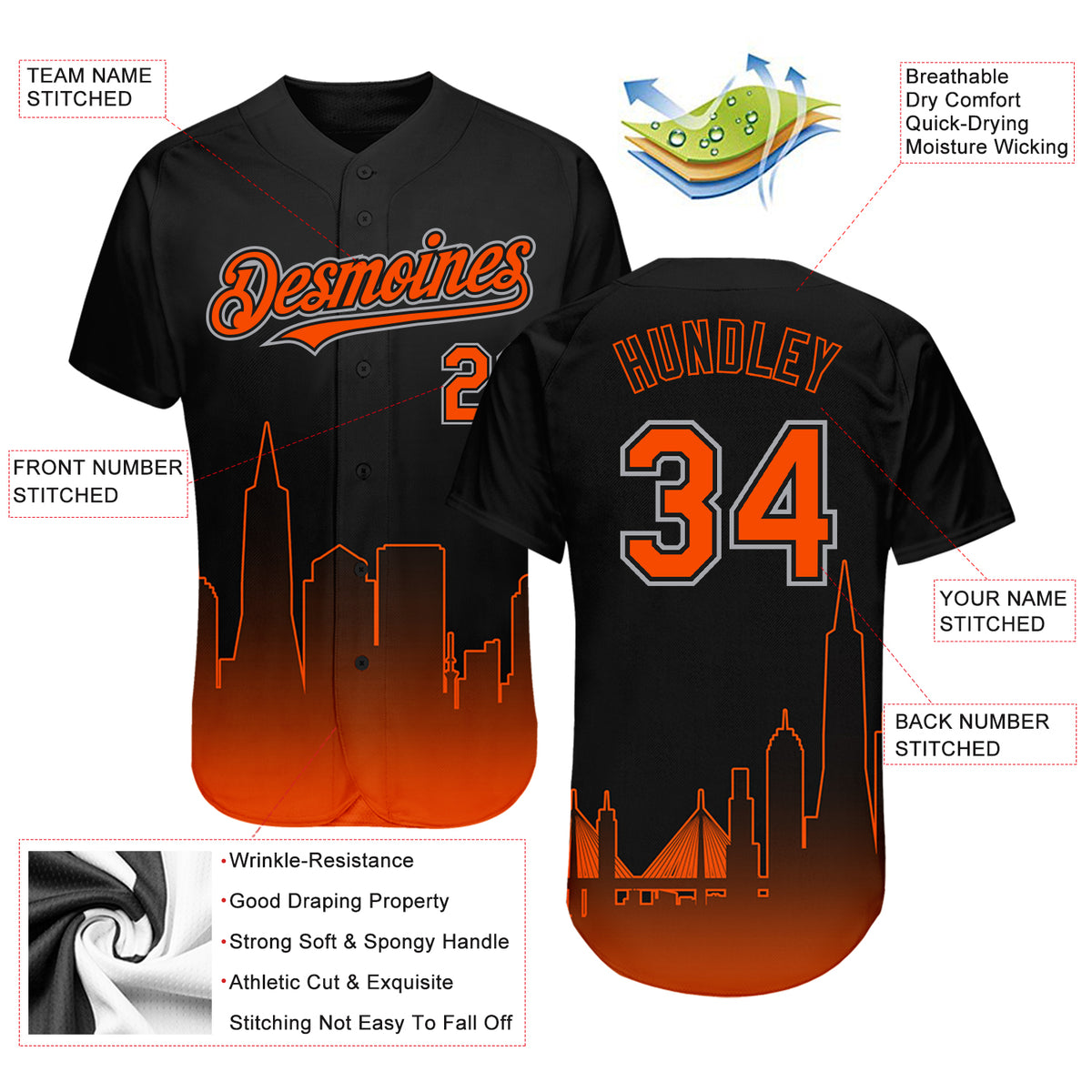  3 Color Customized Baseball Jersey Adult Small in Black and  Scarlet : Sports & Outdoors