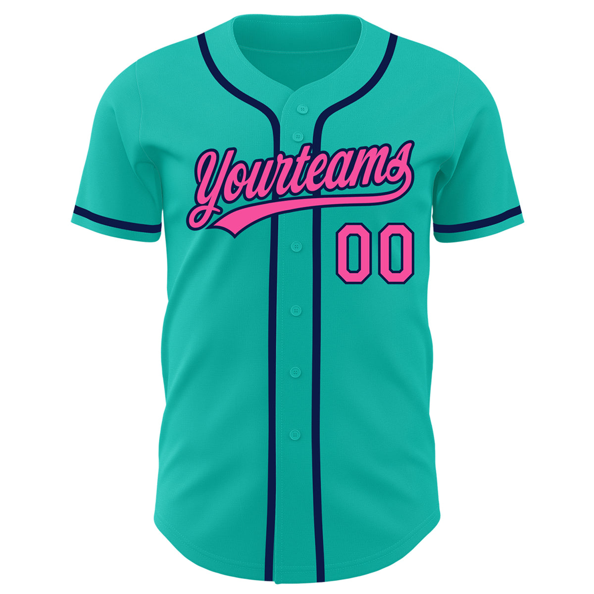 Cheap Custom Light Blue Navy-Aqua Authentic Sleeveless Baseball Jersey Free  Shipping – CustomJerseysPro