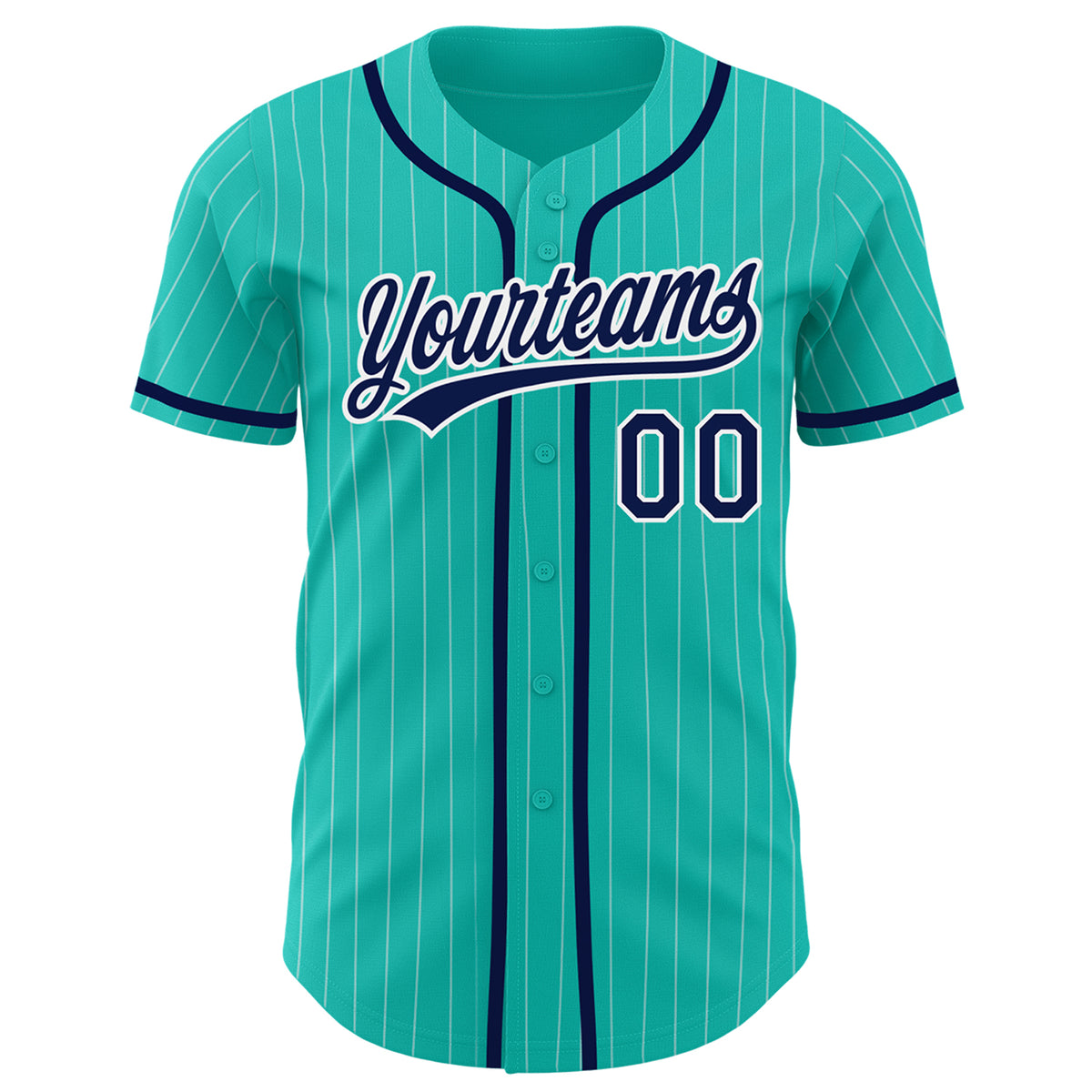 Cheap Custom Light Blue Navy-Aqua Authentic Sleeveless Baseball Jersey Free  Shipping – CustomJerseysPro