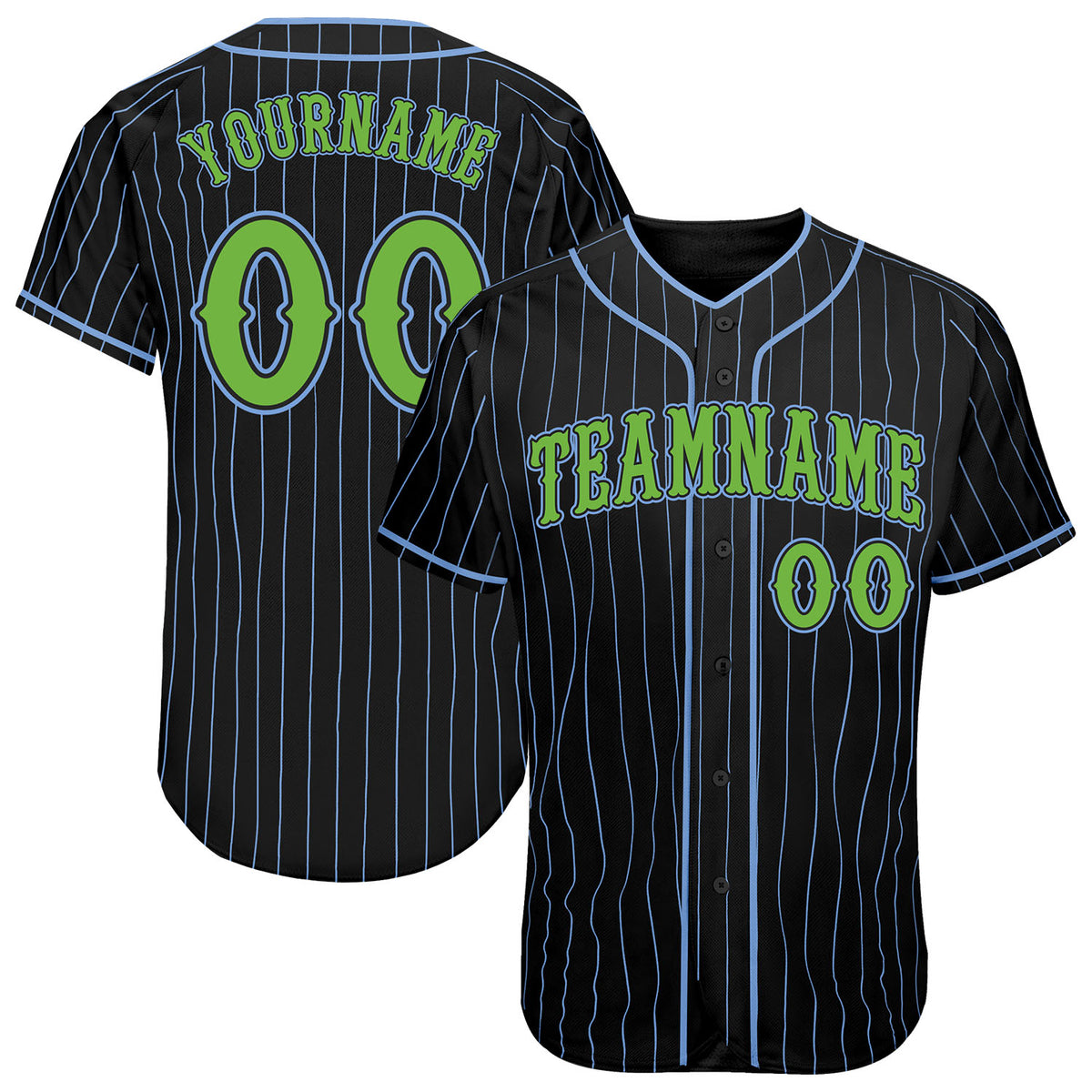 Custom Neon Green Pink-Navy Authentic Baseball Jersey Sale – UKSN INC