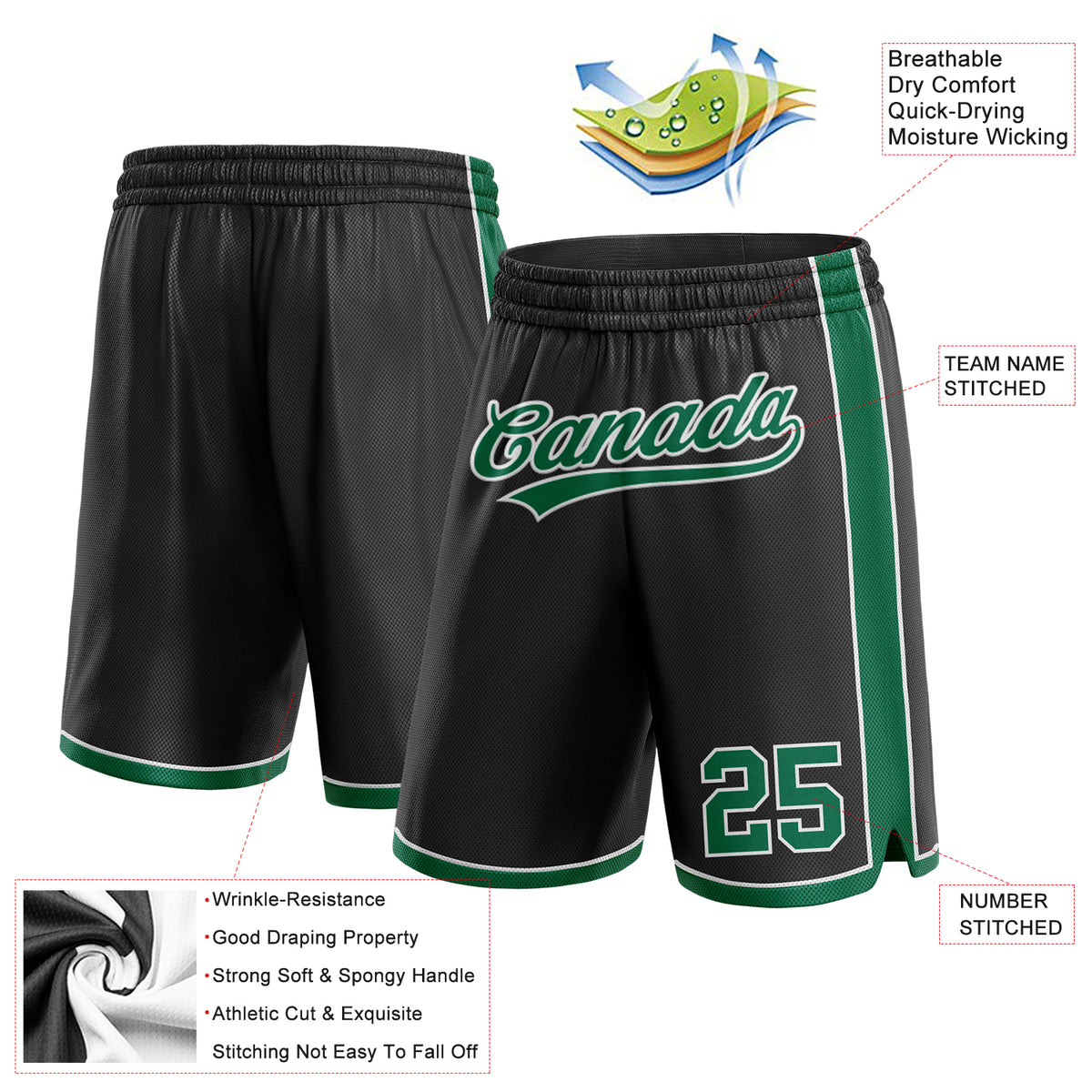 Boston Celtics Shorts, Celtics Basketball Shorts, Running Shorts