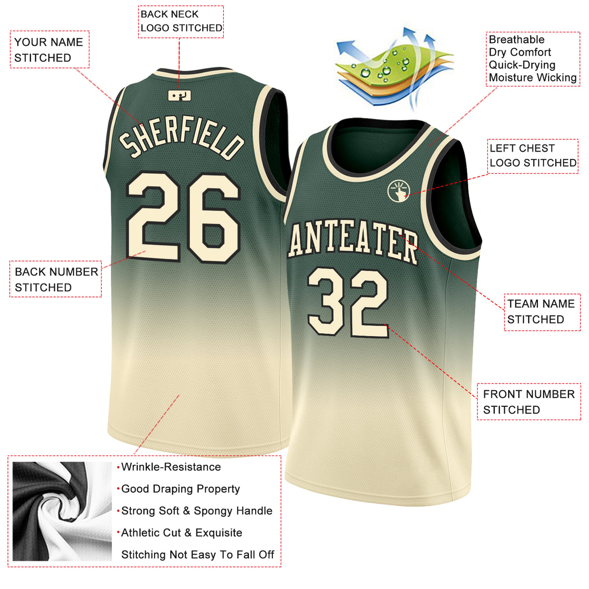 FREE CUSTOMIZE OF NAME AND NUMBER ONLY BOSTON CELTICS full sublimation high  quality fabrics basketball jersey