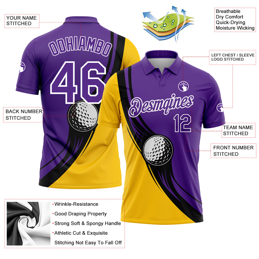 Football Jersey  Football jerseys, Purple and black, Black n yellow