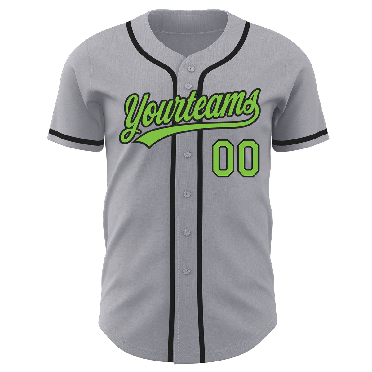 Cheap Custom Neon Green Olive-White 3D Pattern Design Authentic Baseball  Jersey Free Shipping – CustomJerseysPro