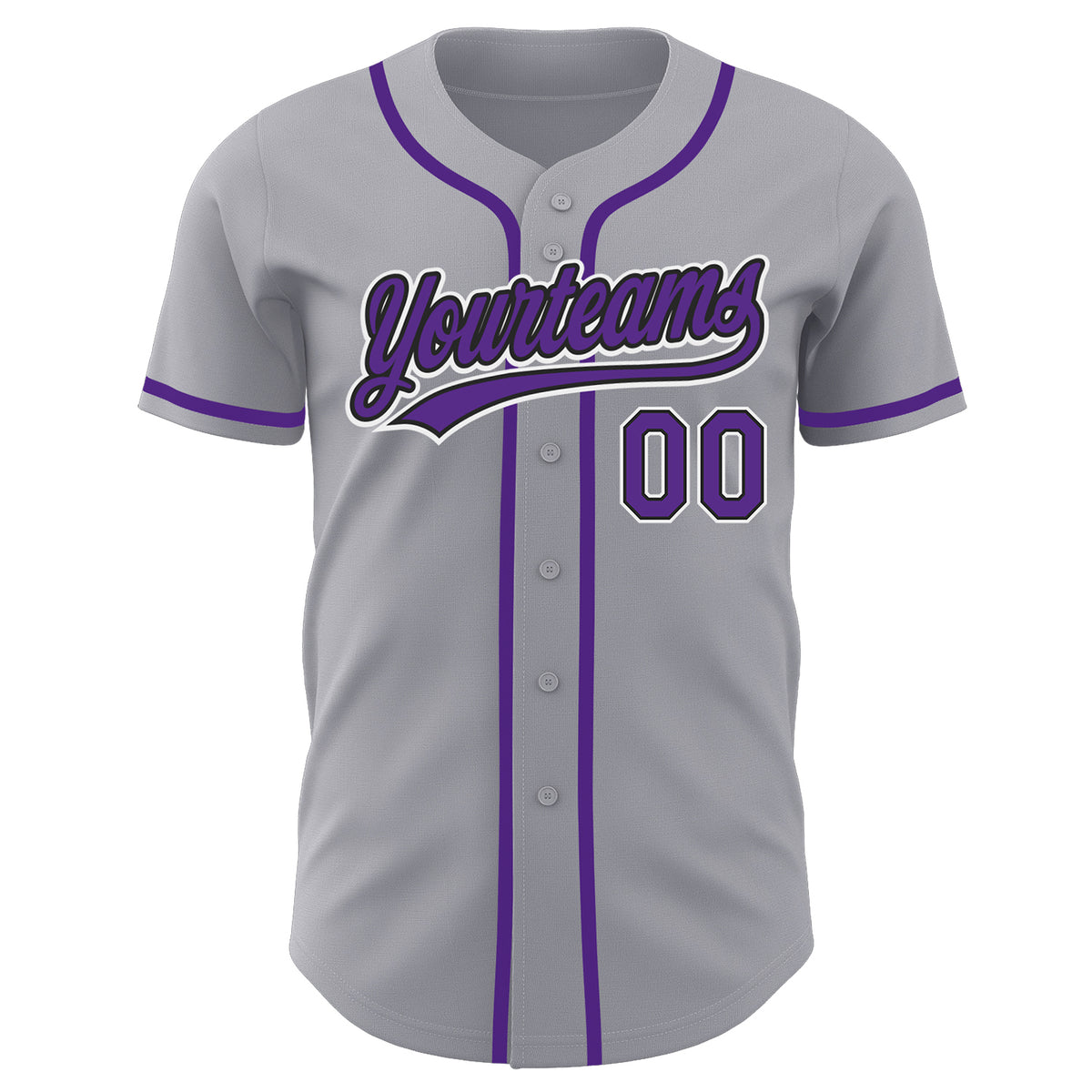 Cheap Custom Black Gray-Purple Authentic Sleeveless Baseball Jersey Free  Shipping – CustomJerseysPro