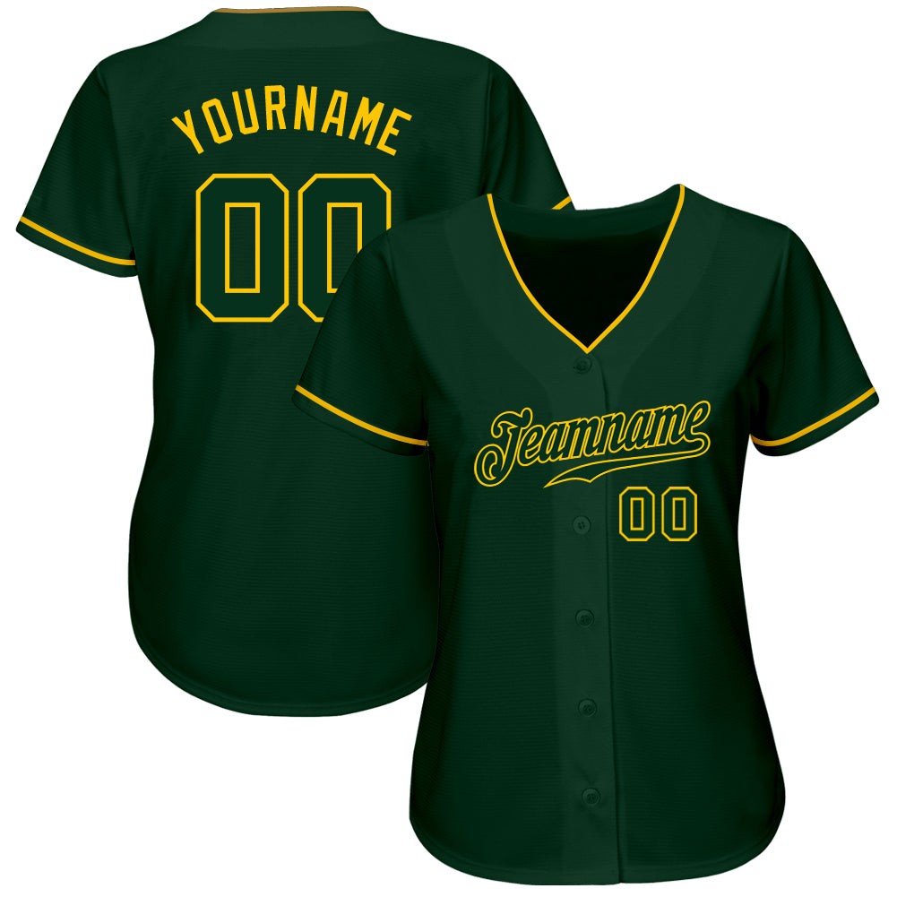 Athletics Baseball Jersey - Green