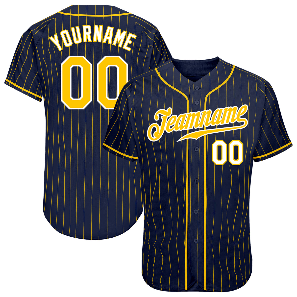 Cheap Custom Gray Navy-Gold Authentic Sleeveless Baseball Jersey