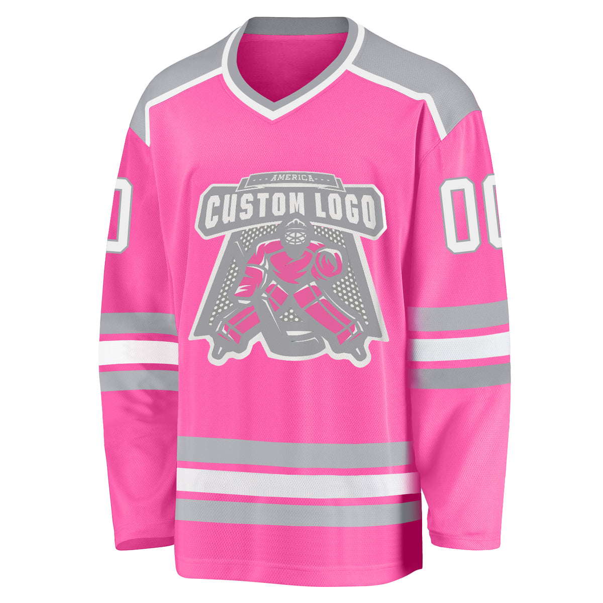 Cheap Custom White Purple Black-Pink Hockey Jersey Free Shipping –  CustomJerseysPro