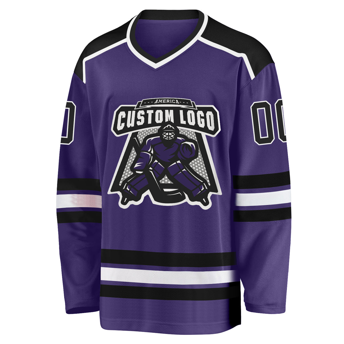 Athletic Knit Los Angeles Kings Uncrested Adult Hockey Jersey in Black/White/Silver Size Small