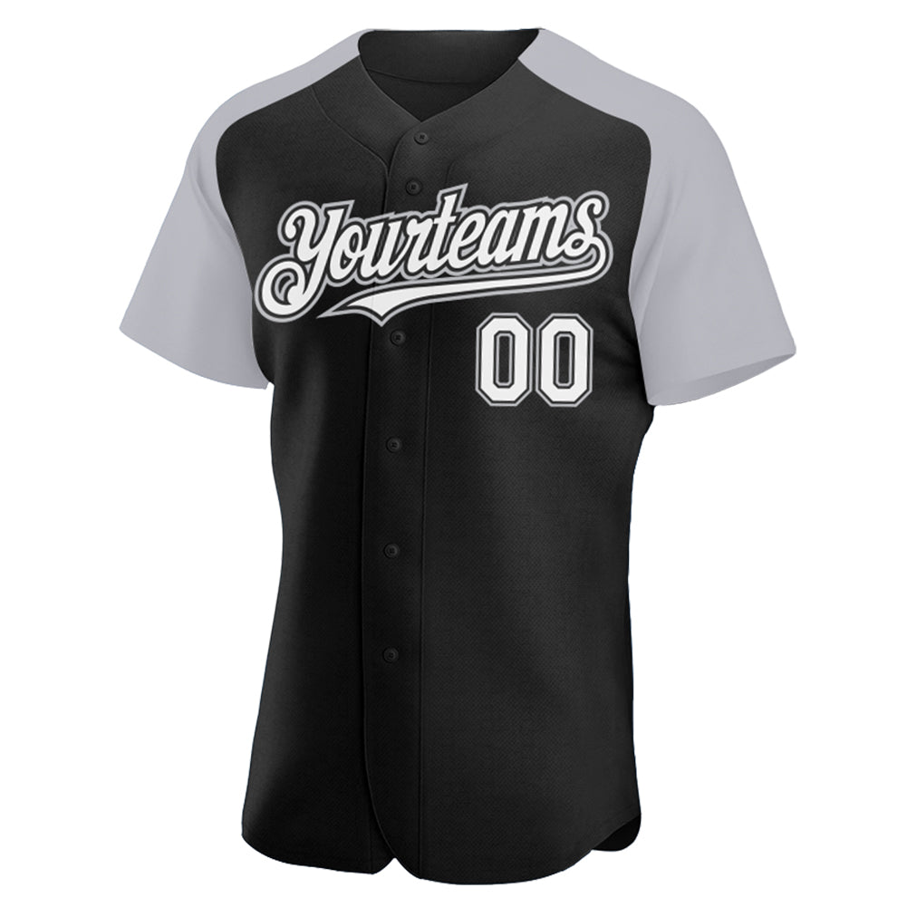 99 Wayz Retro Logo Baseball Jersey Grey/Blk/White - 99 Wayz Apparel Company