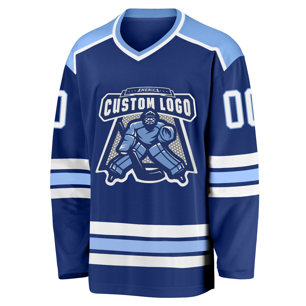 DIY Custom-made ice hockey jersey with long sleeves comfortable and fashion