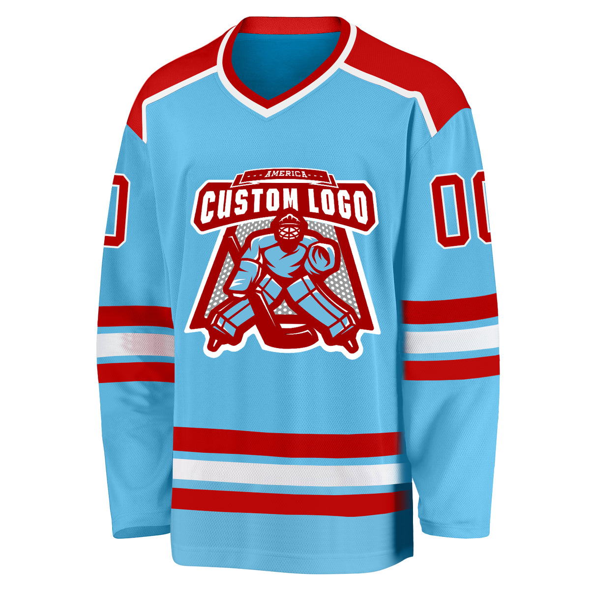 Cheap Custom White Blue-Orange Hockey Jersey Free Shipping –  CustomJerseysPro