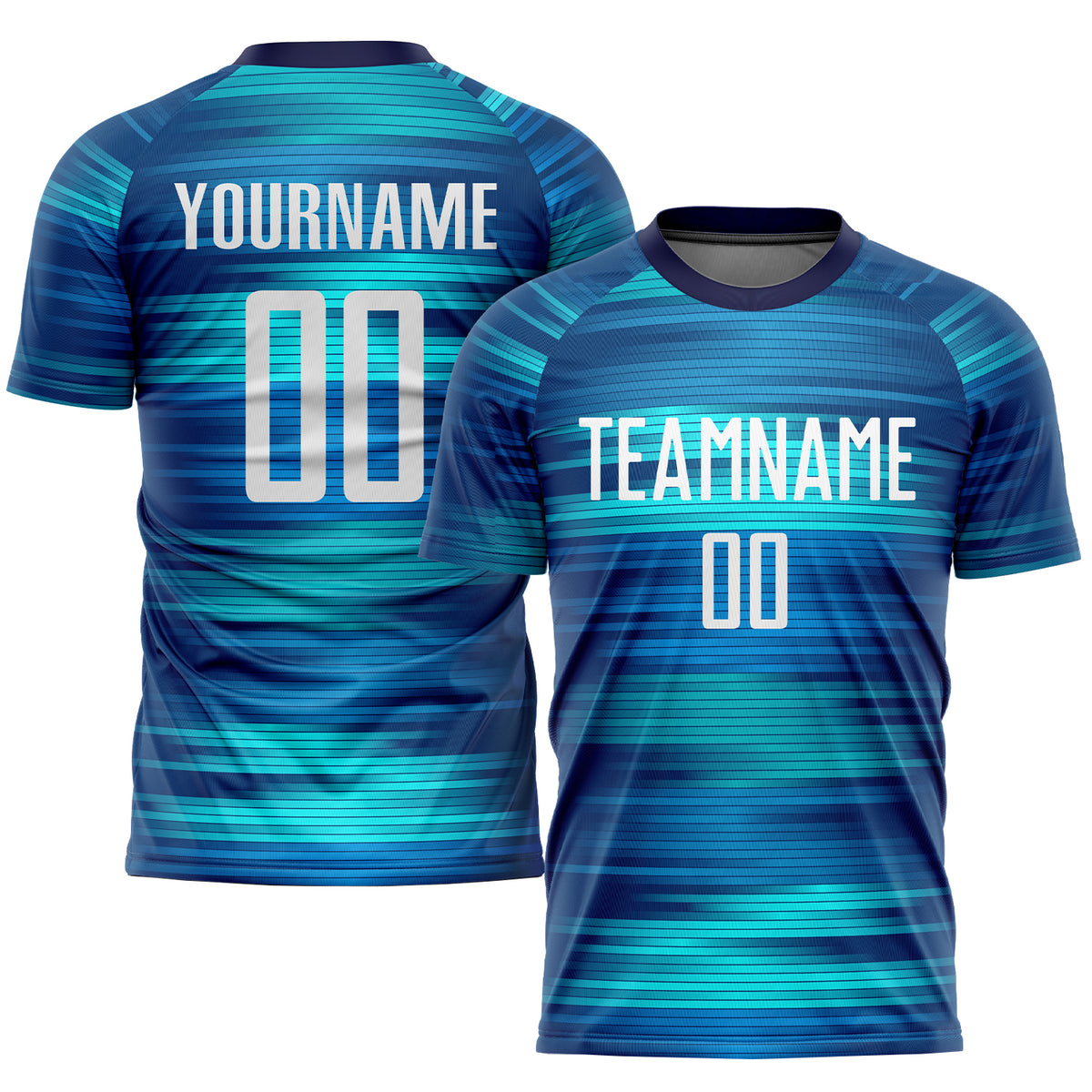 Custom White Black-Light Blue Sublimation Soccer Uniform Jersey Fast  Shipping – FiitgCustom