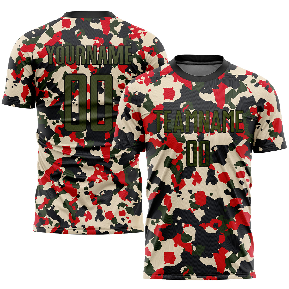 Cheap Custom Camo Olive-White Sublimation Salute To Service Soccer Uniform  Jersey Free Shipping – CustomJerseysPro