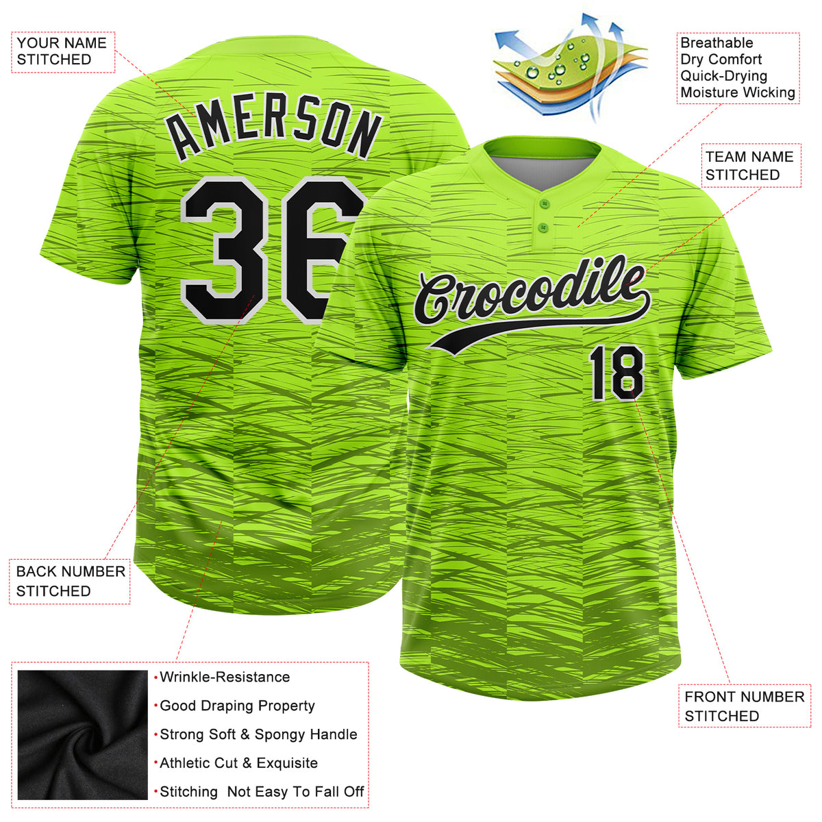 Cheap Custom Cream Pink-Kelly Green Two-Button Unisex Softball Jersey Free  Shipping – CustomJerseysPro