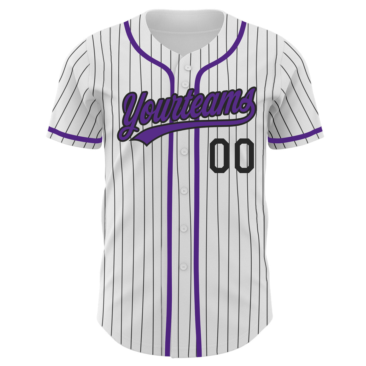 Cheap Custom Purple White-Black Authentic Baseball Jersey Free Shipping –  CustomJerseysPro