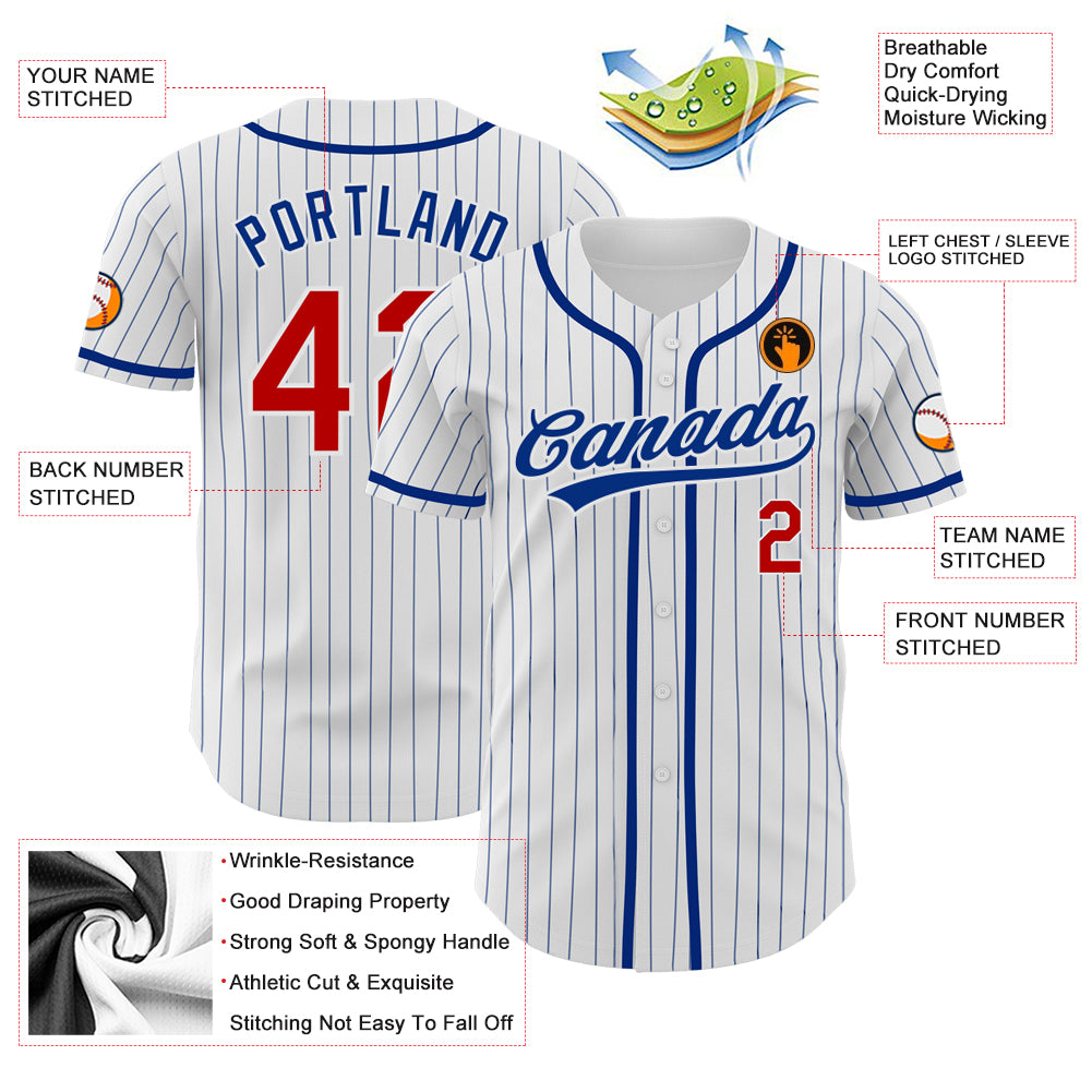 Cheap Custom Light Blue Red-White Authentic Baseball Jersey Free Shipping –  CustomJerseysPro