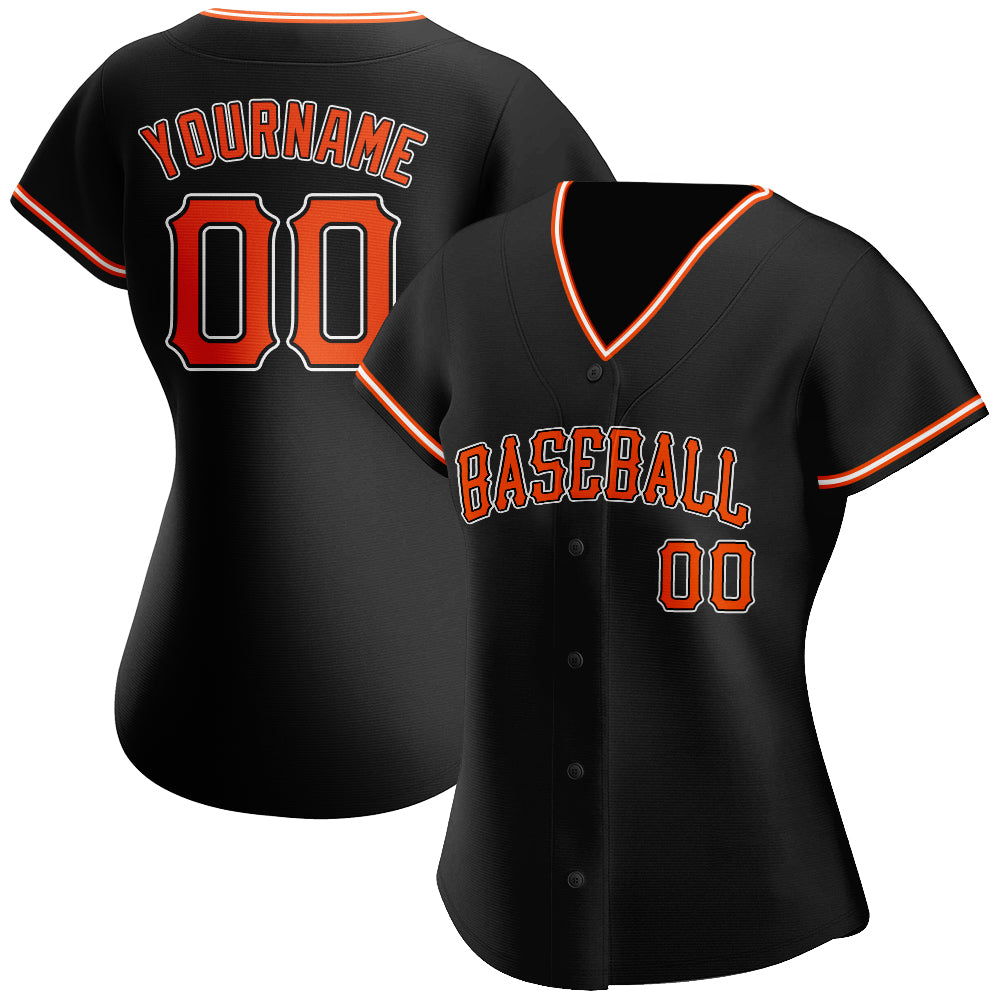 Custom Royal Orange-White Authentic Baseball Jersey – CustomJerseysPro