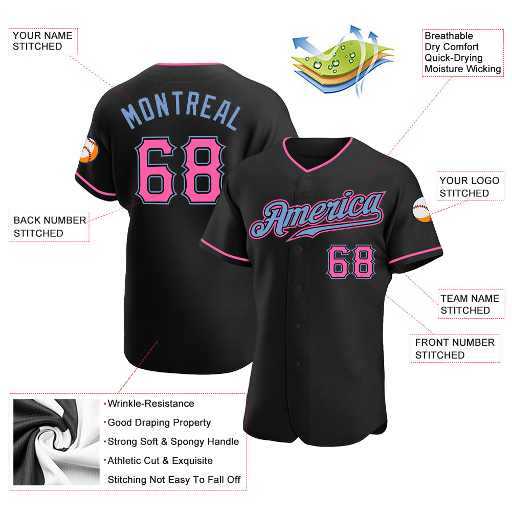 Custom Pink Baseball Jerseys, Baseball Uniforms For Your Team