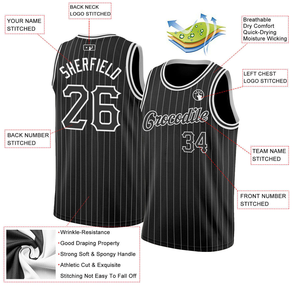 Cheap Custom Black Black-White Authentic Throwback Basketball Jersey Free  Shipping – CustomJerseysPro