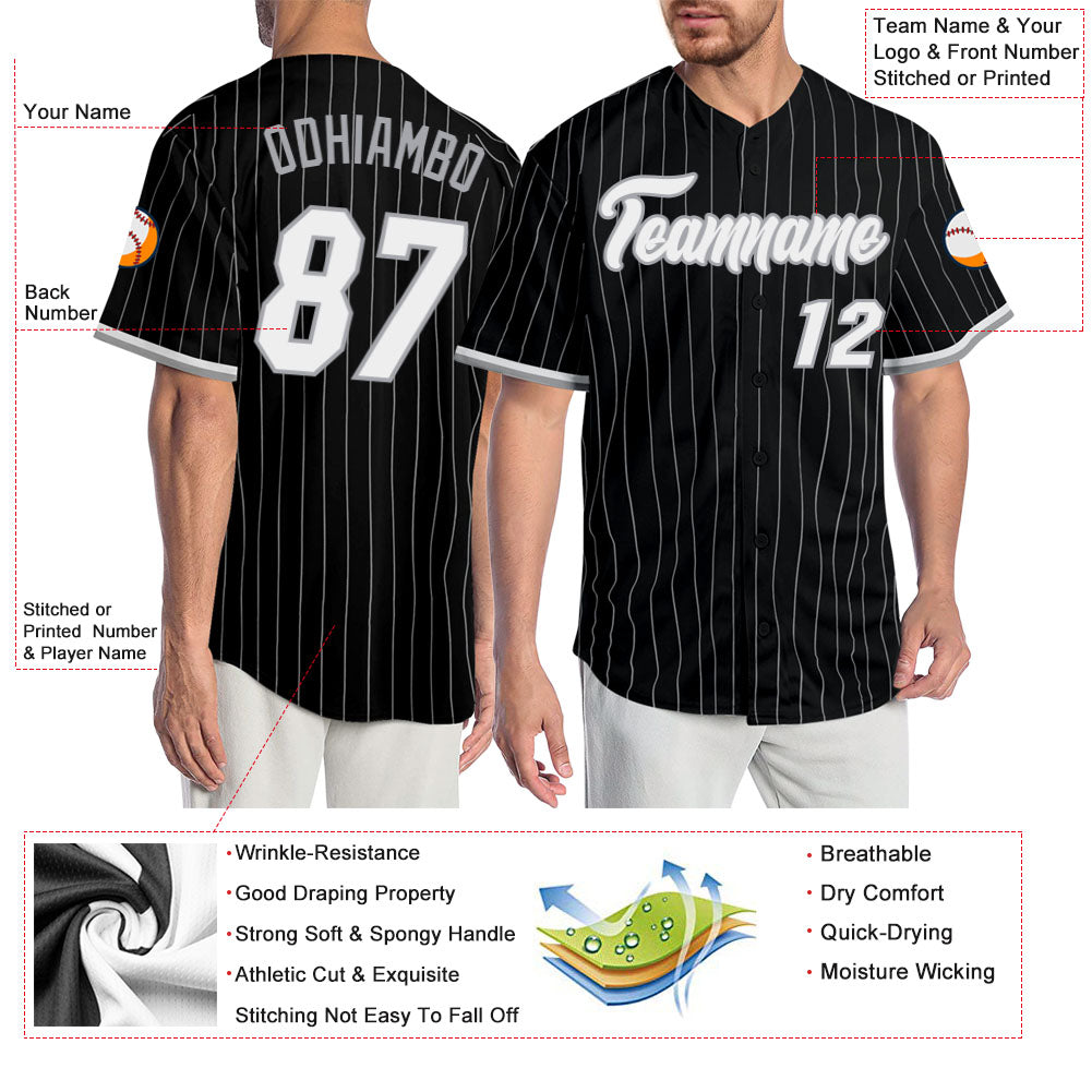 Cheap Custom Black Black-Gray Authentic Sleeveless Baseball Jersey Free  Shipping – CustomJerseysPro