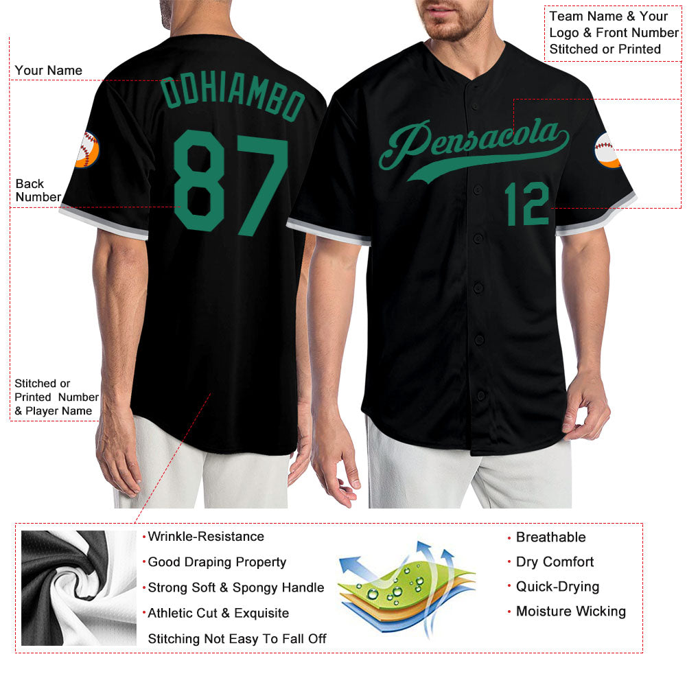 Custom Baseball Crew Neck Jersey