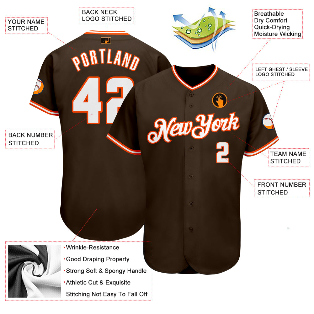 San Francisco Giants 3D Baseball Jersey Personalized Name Number