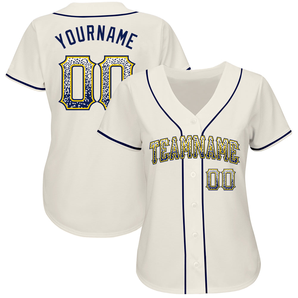 Custom Brewers V Neck Baseball Jerseys