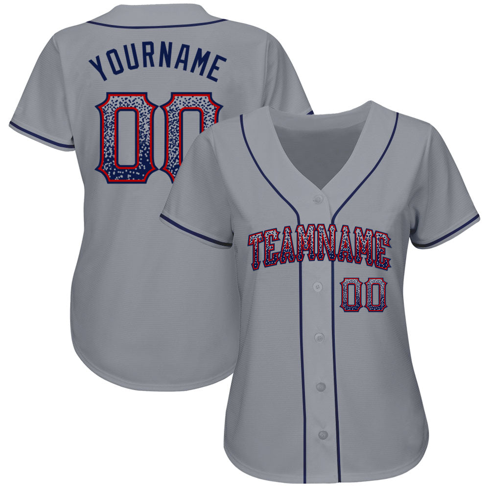 Cheap Custom Aqua Navy-Gray Authentic Drift Fashion Baseball Jersey Free  Shipping – CustomJerseysPro