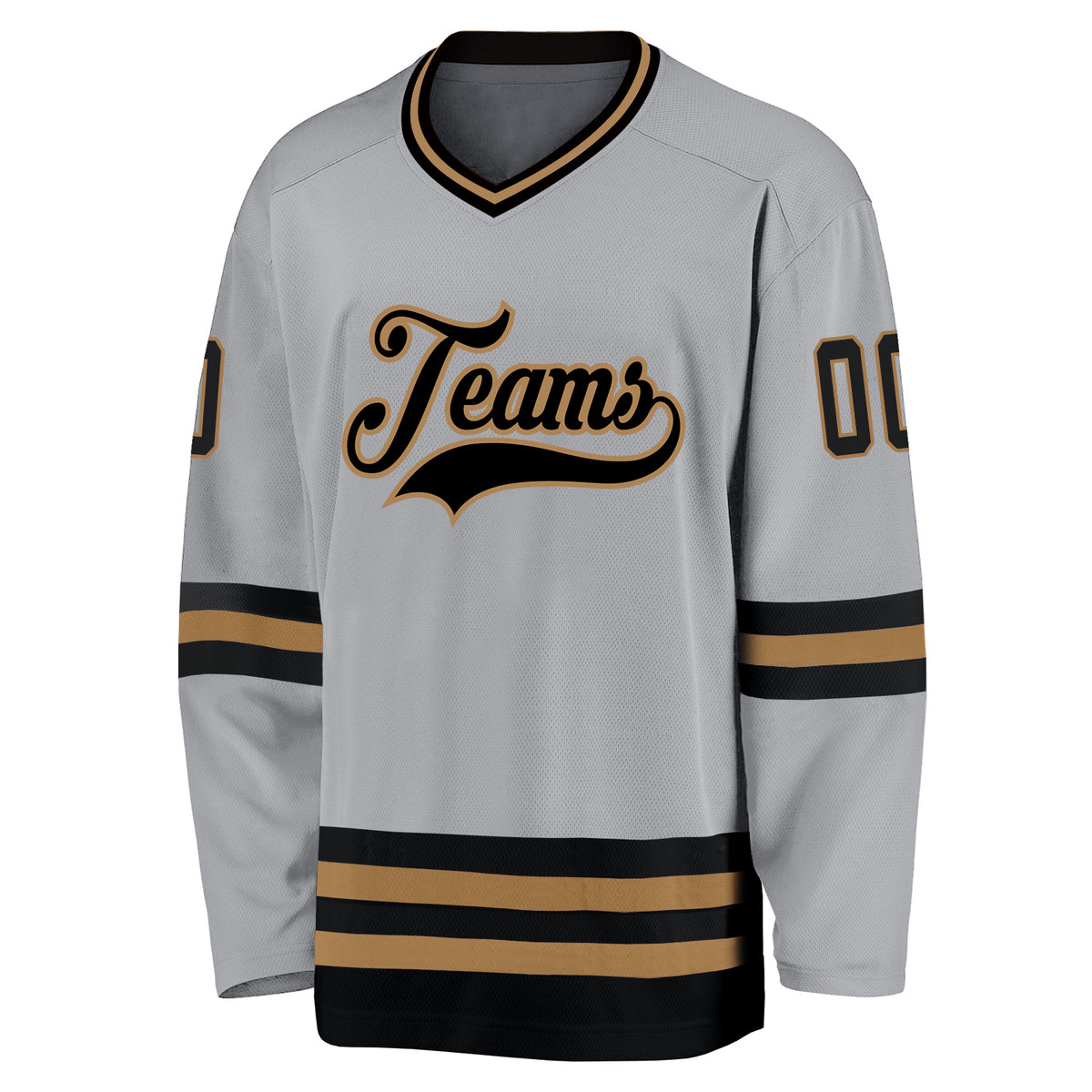 Cheap Custom Orange Black-Old Gold Hockey Jersey Free Shipping –  CustomJerseysPro