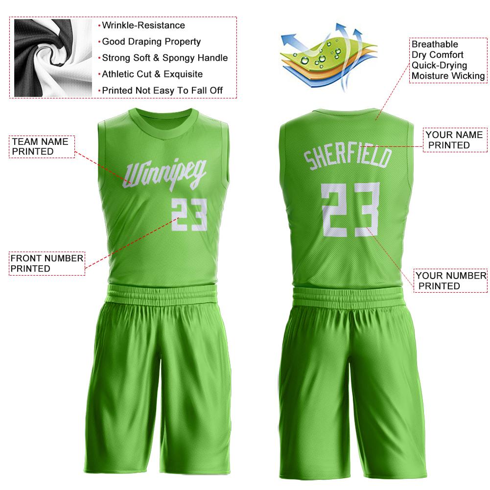 Custom Basketball Jersey Printed Personalized Name & Number Men's Women's  Kids Breathable Quick Dry