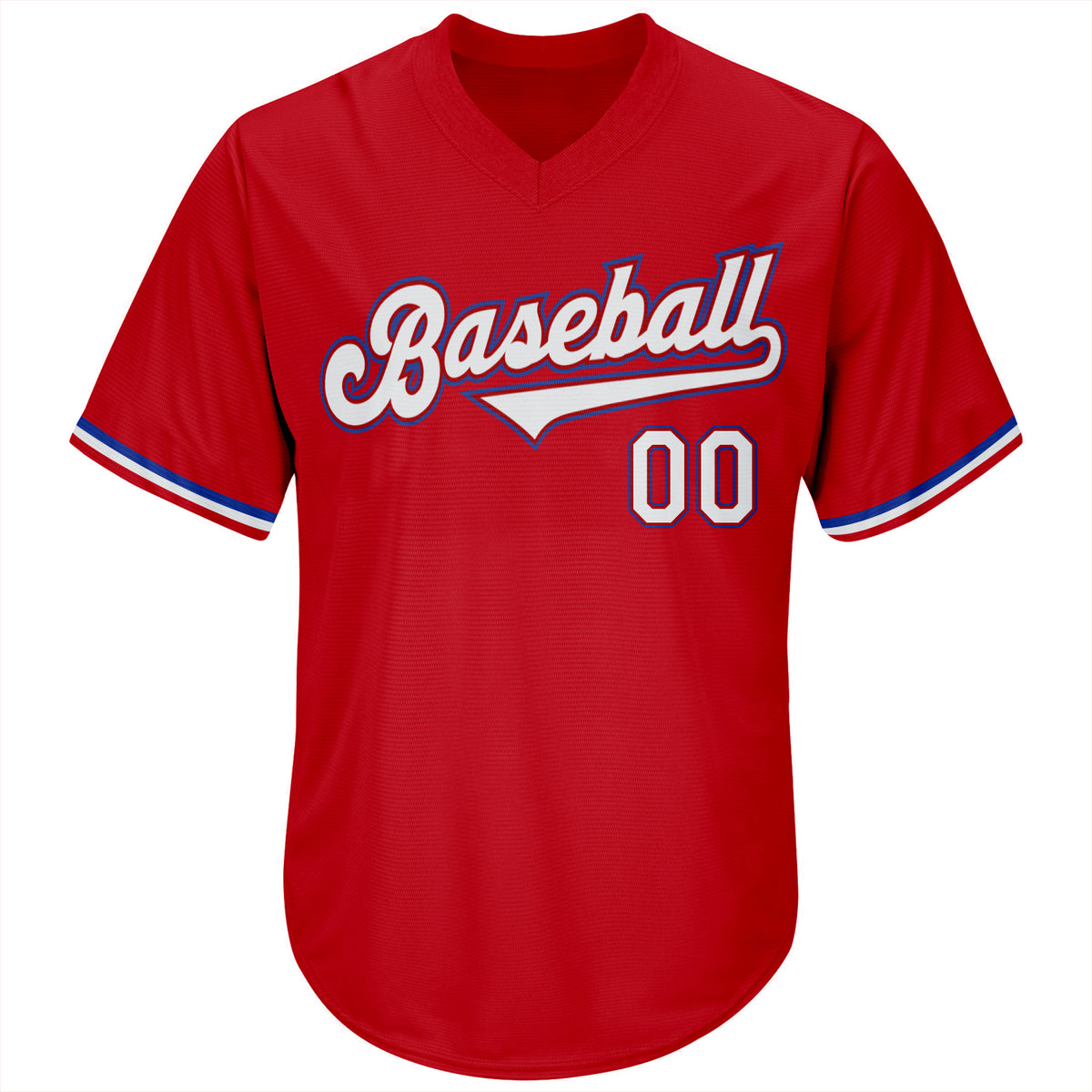 Sale Build Light Blue Baseball Authentic Red Throwback Shirt White –  CustomJerseysPro