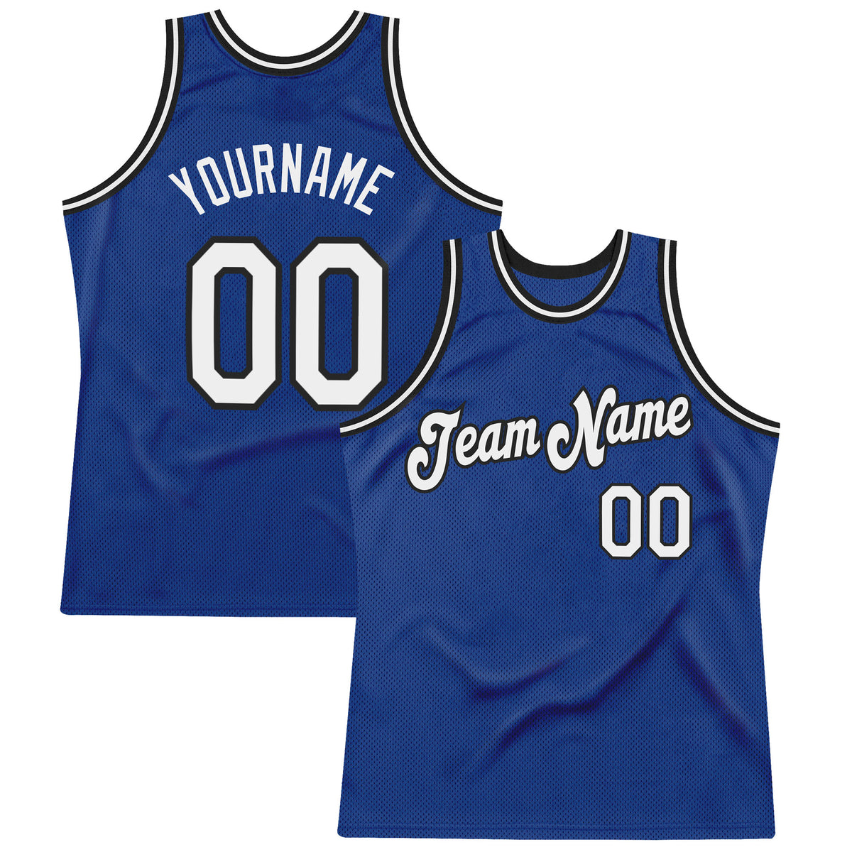 Custom White Black Round Neck Basketball Jersey – CustomJerseysPro