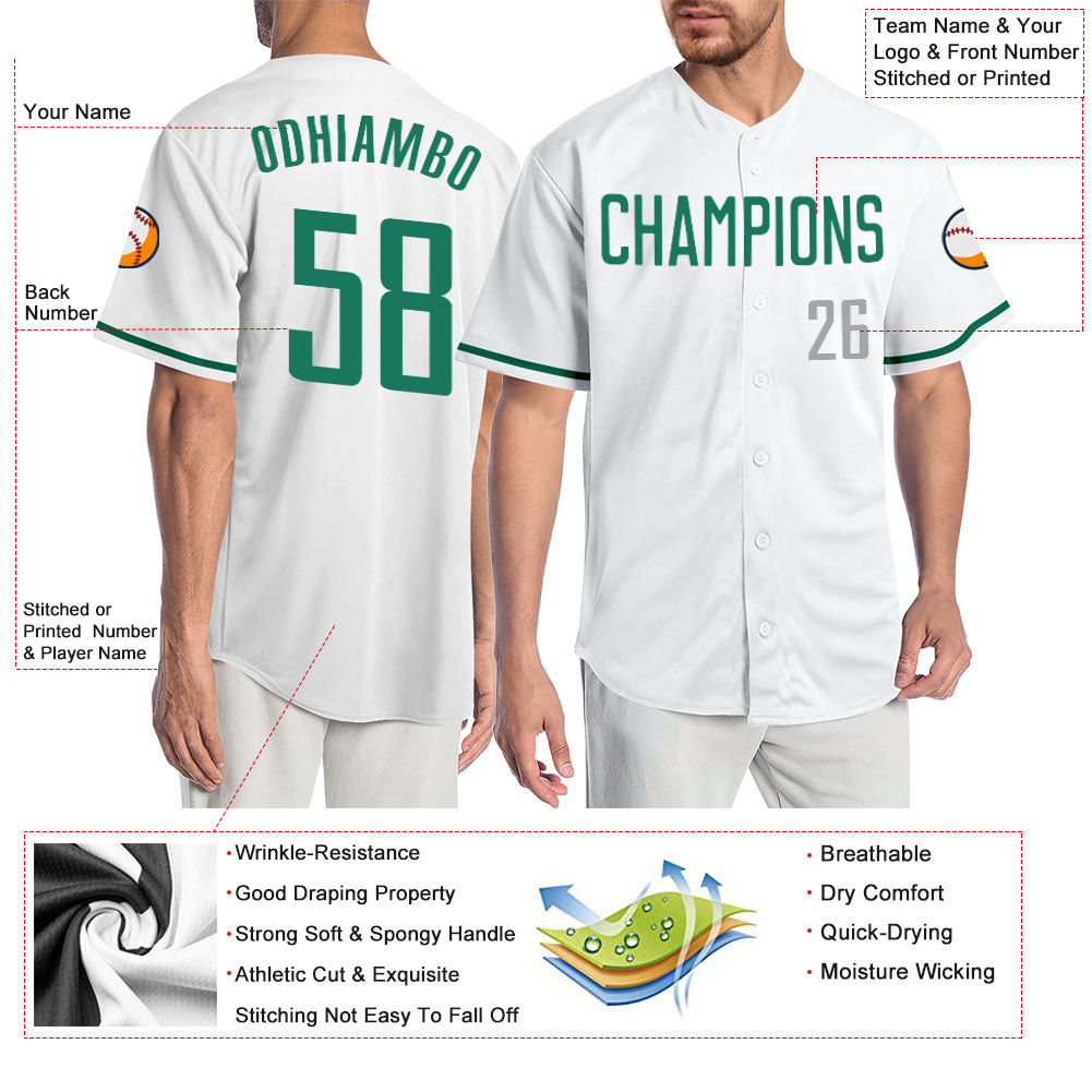 Oakland Athletics Custom Name & Number Baseball Jersey Shirt Best