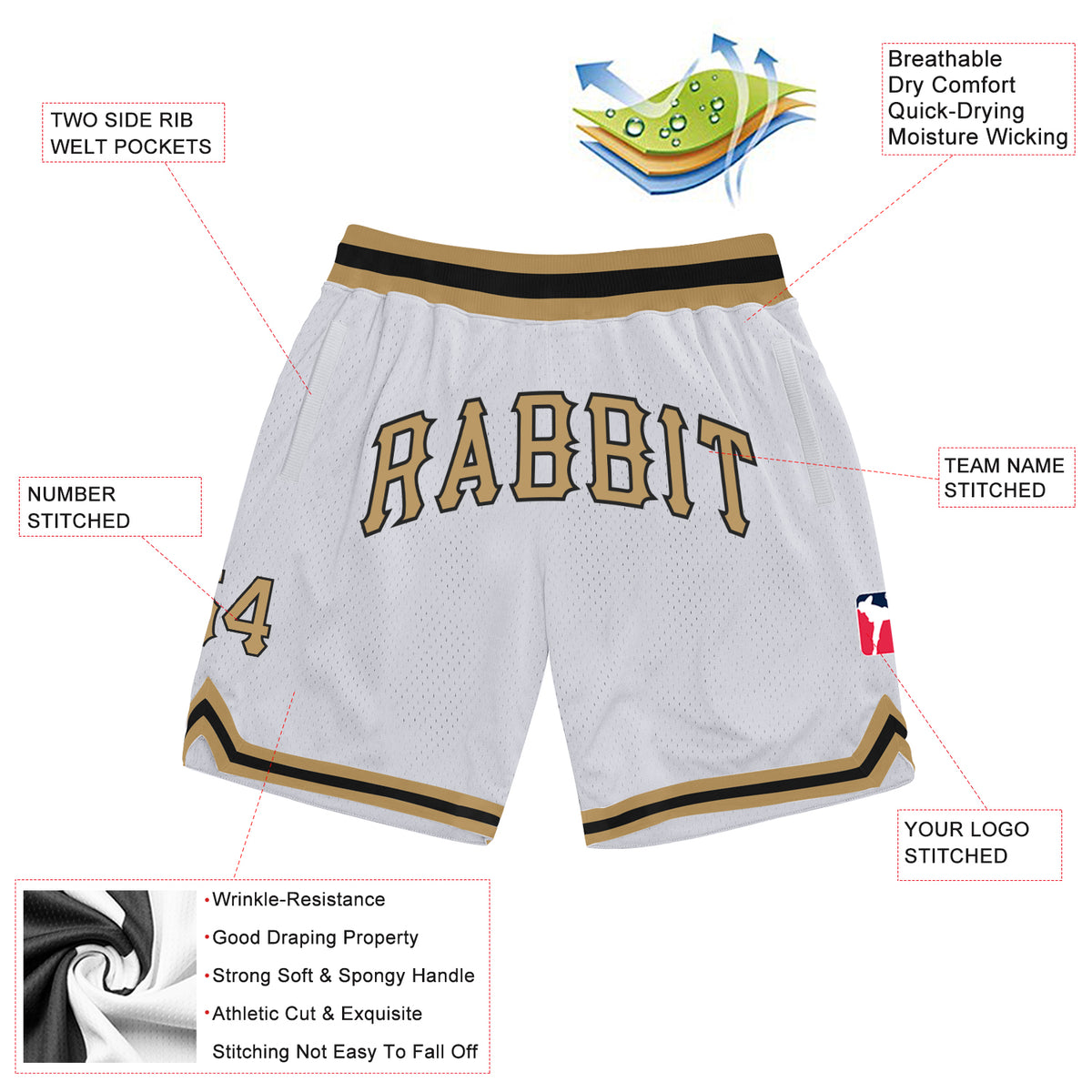 Cheap Custom White Cardinal 3D Pattern Design Rabbit Authentic Baseball  Jersey Free Shipping – CustomJerseysPro