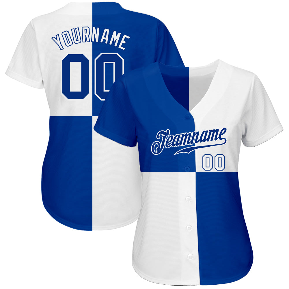 Cheap Custom Royal Aqua Blue-White 3D Pattern Design Authentic Baseball  Jersey Free Shipping – CustomJerseysPro