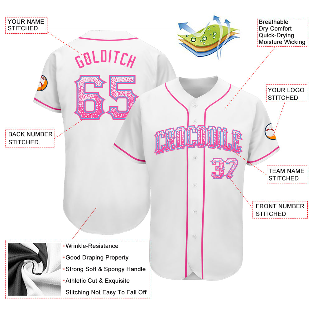 Baseball Jersey White Blue Fill Bundle Graphic by pinkskiesstudioo ·  Creative Fabrica