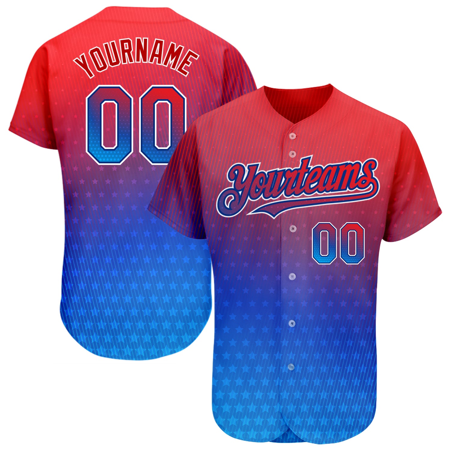  American Football Custom Baseball Jersey