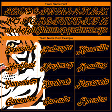 Charger l&#39;image dans la galerie, Custom Black Bay Orange 3D Pattern Design Tiger Performance T-Shirt
