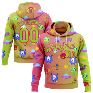 Custom Hoodies Neon Green Cheap Design Team Embroidery Hoodies Neon Green Fast Shipping 2024 Tagged AKA CustomJerseysPro