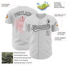 Загрузить изображение в средство просмотра галереи, Custom White Black-Light Pink 3D Love Heart Valentine&#39;s Day Authentic Baseball Jersey
