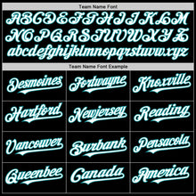 Load image into Gallery viewer, Custom Black White-Teal Authentic Sleeveless Baseball Jersey
