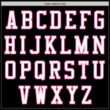 Load image into Gallery viewer, Custom Black White-Pink Authentic Baseball Jersey
