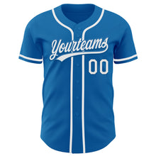 Charger l&#39;image dans la galerie, Custom Blue White Authentic Baseball Jersey
