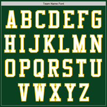 Загрузить изображение в средство просмотра галереи, Custom Green White-Yellow Authentic Baseball Jersey
