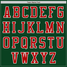 Загрузить изображение в средство просмотра галереи, Custom Green Red-White Authentic Baseball Jersey
