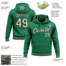 Загрузить изображение в средство просмотра галереи, Custom Stitched Kelly Green Cream-Black Sports Pullover Sweatshirt Hoodie
